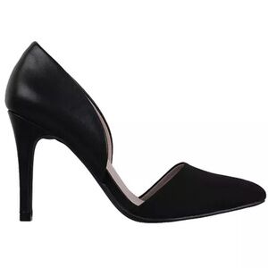 NWT French Connection Black D'Orsay Heels